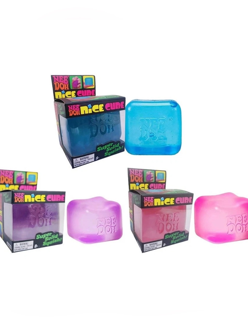 NeeDoh Nice Cube Sensory Fidget Toy - Picture 3 of 6